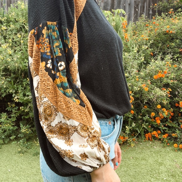 Boho Free People Blouse - Picture 3 of 4